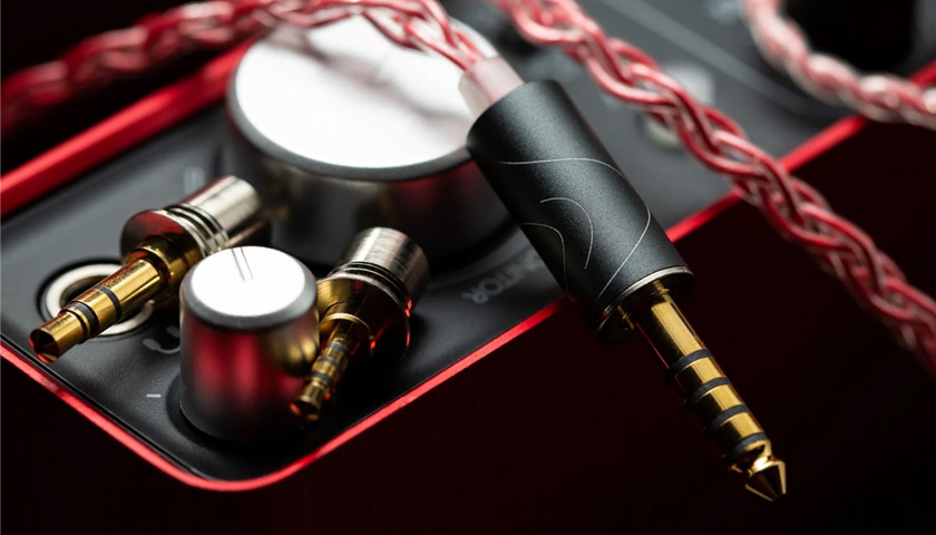 Silver-Red Cable