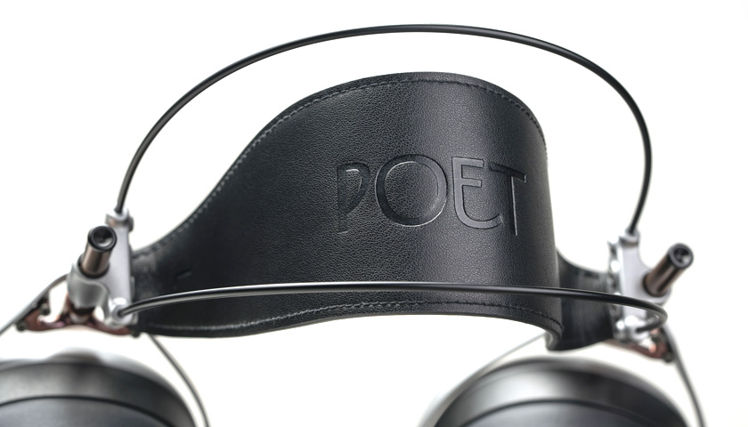 Meze Poet - headband made of leather and suede