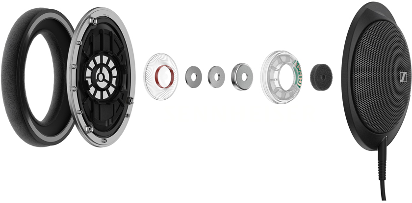 Balanced headphone design