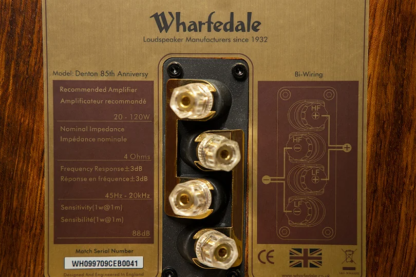 Back Side of a Wharfedale Speaker