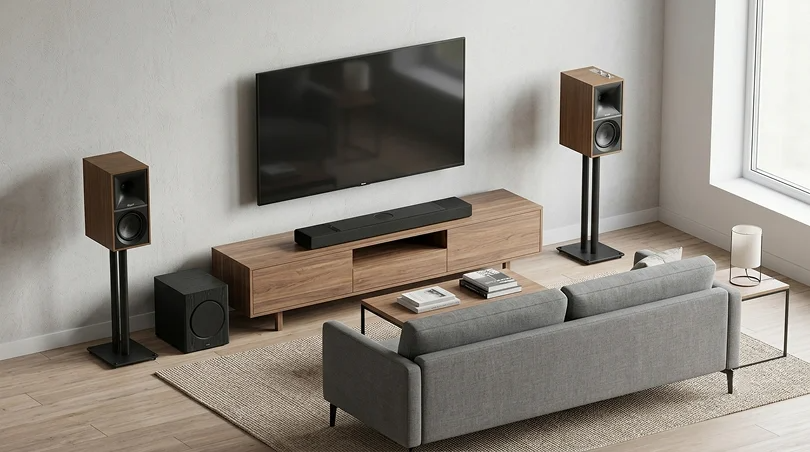 Soundbars vs. Speakers
