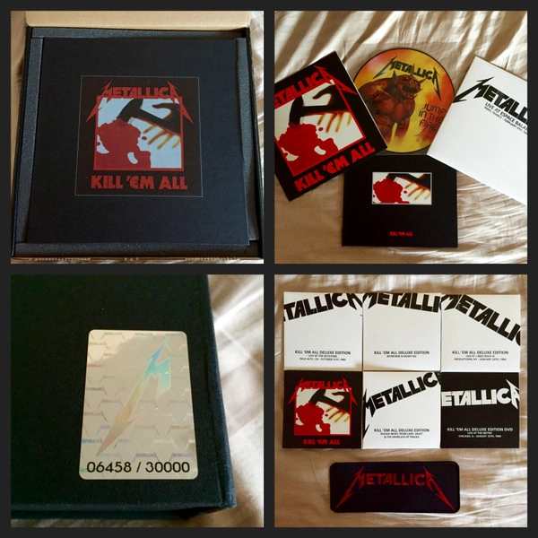 Box set Metallica – Kill 'Em All - Box - 4LP + 5CD + DVD - img.2