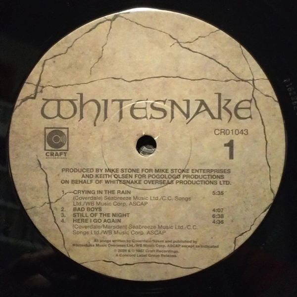Vinyl Record Whitesnake - Whitesnake LP - img.4