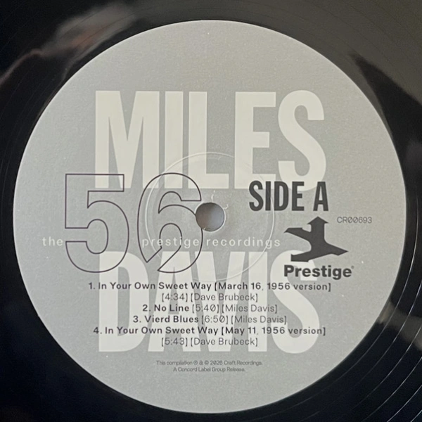 Vinyl Record Miles Davis - 56 (The Prestige Recordings) - 4LP - img.5
