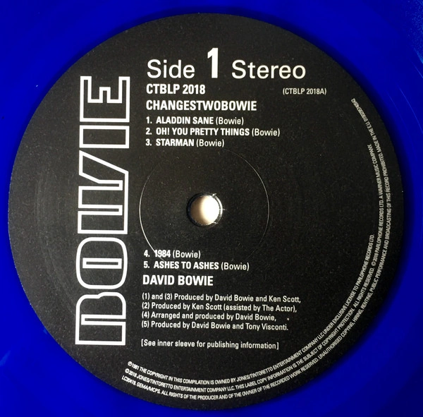 Vinyl Record David Bowie - ChangesTwoBowie LP - img.2