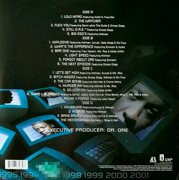 Vinyl Record Dr. Dre 2001 LP - img.1
