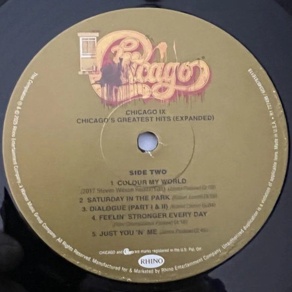 Vinyl Record Chicago – Chicago IX 50th Anniversary Expanded Greatest Hits - 2LP - img.5