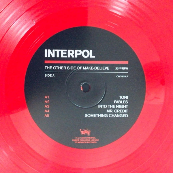 Vinyl Record Interpol – The Other Side Of Make-Believe (coloured) LP - img.6