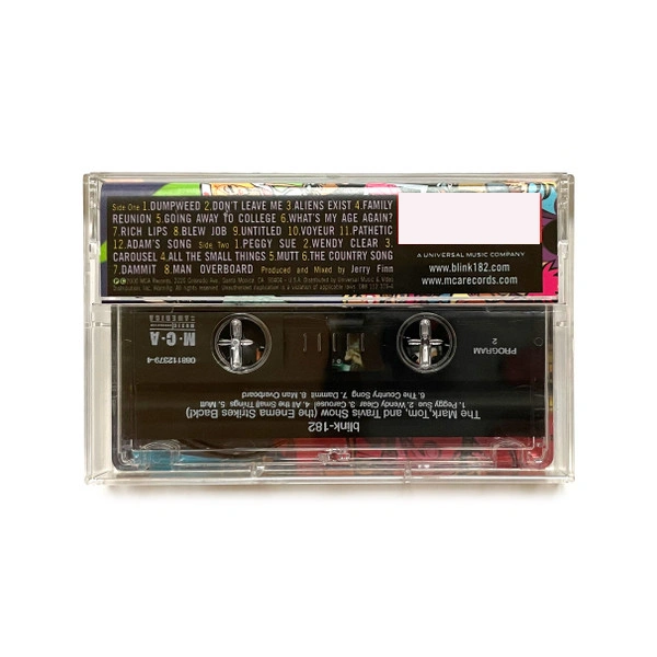 Сassette Tape Blink-182 - The Mark, Tom And Travis Show (The Enema Strikes Back!) - img.4