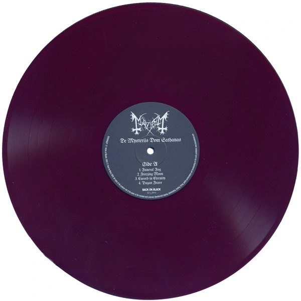 Vinyl Record Mayhem - De Mysteriis Dom Sathanas (Purple) LP - img.4