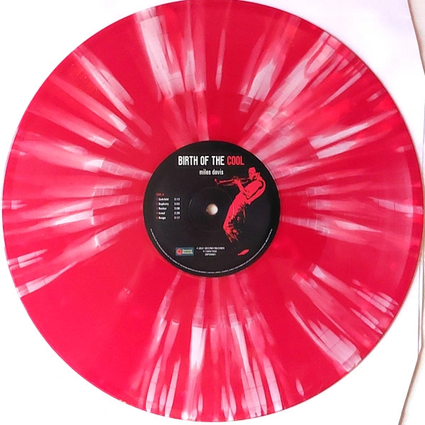 Vinyl Record Miles Davis – Birth Of The Cool (Red & White Splatter) LP - img.3
