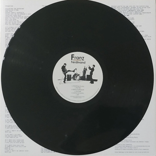 Vinyl Record Franz Ferdinand – Franz Ferdinand (Embossed Sleeve) LP - img.5