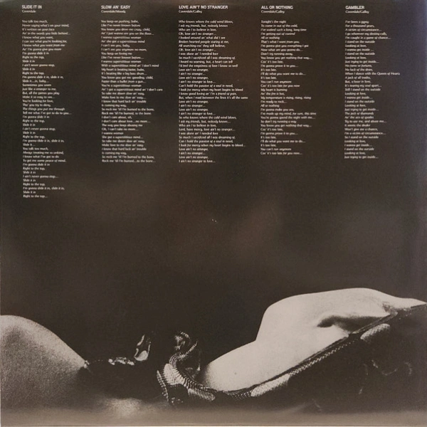 Vinyl Record Whitesnake - Slide It In LP - img.5