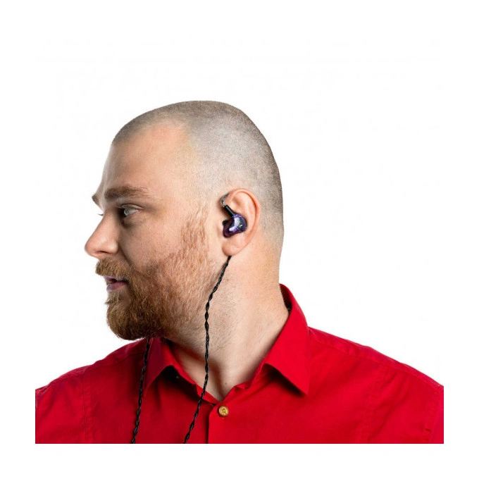 IEMs headphones Queen Of Audio Pink Lady Purple - img.6