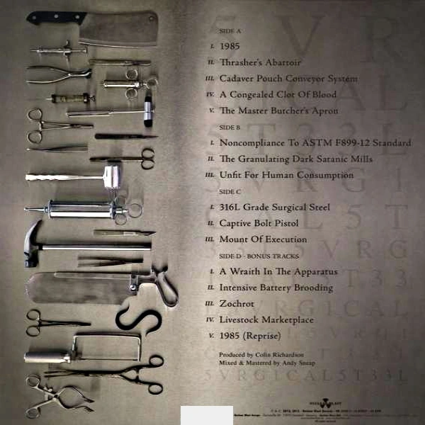 Vinyl Record Carcass – Surgical Steel (Complete Edition) - 2LP - img.1