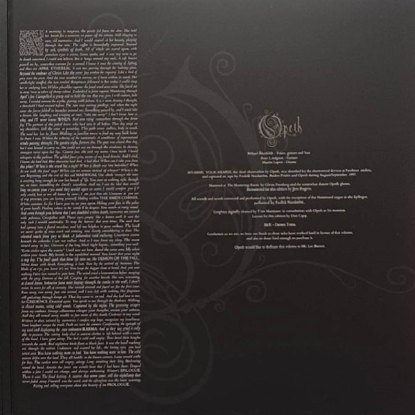 Vinyl Record Opeth – My Arms, Your Hearse (Transparent Violet) - 2LP - img.6