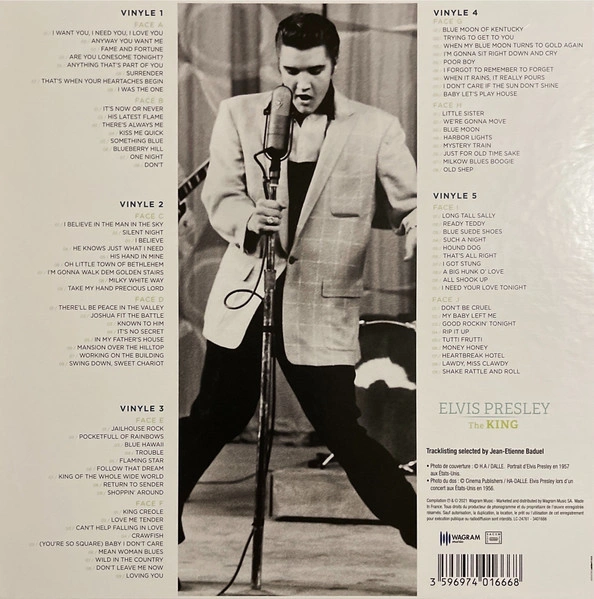 Vinyl Record Elvis Presley – The King 5LP - img.1