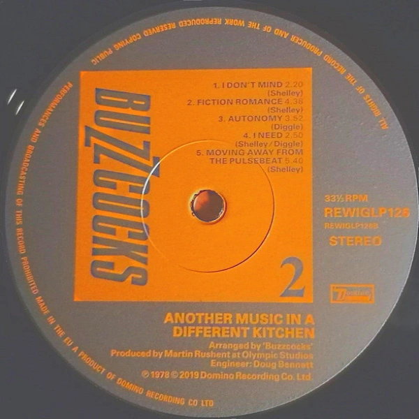 Vinyl Record Buzzcocks – Another Music In A Different Kitchen (2018 Remasted) LP - img.10