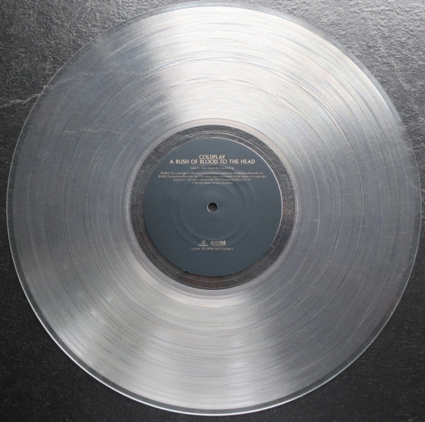 Vinyl Record Coldplay – A Rush Of Blood To The Head (Clear Eco) LP - img.4