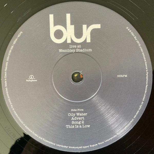 Vinyl Record Blur – Live At Wembley Stadium - 3LP - img.18