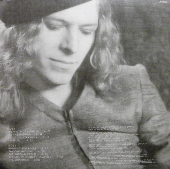Vinyl Record David Bowie - The Man Who Sold The World - img.2