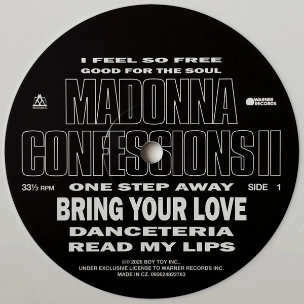 Vinyl Record Madonna - Confessions II (White) LP - img.3