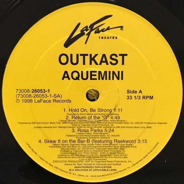 Vinyl Record OutKast - Aquemini - 3LP - img.2
