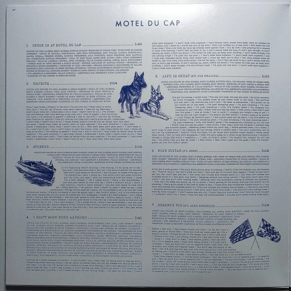 Vinyl Record Good Charlotte - Motel Du Cap (Blue Limited Edition) LP - img.2