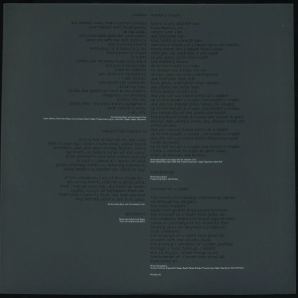 Vinyl Record Bjork – Medulla - 2LP - img.3