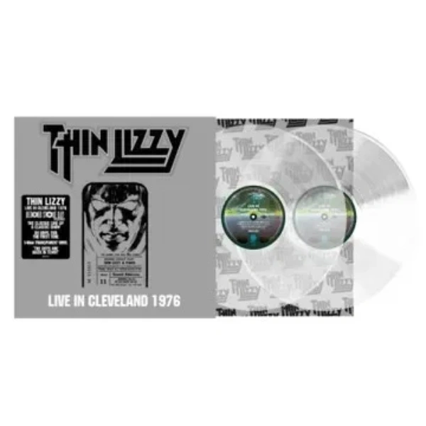 Vinyl Record Thin Lizzy - Live In Cleveland 1976 (Transparent) (RSD26) - 2LP - img.1