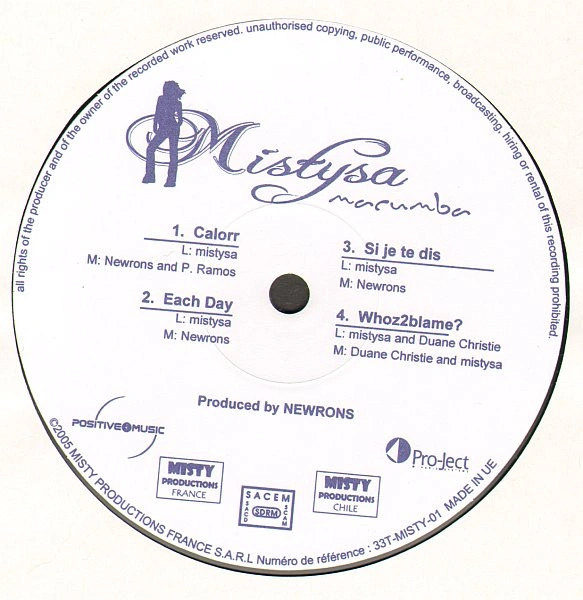 Vinyl Record Pro-Ject Mistysa Macumba LP - img.2