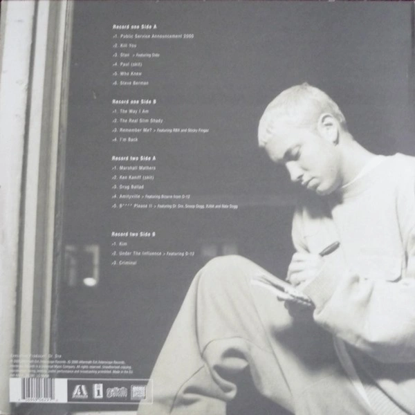 Vinyl Record Eminem – The Marshall Mathers LP - img.1