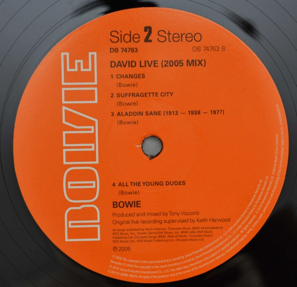 Vinyl Record David Bowie - David Live - img.3