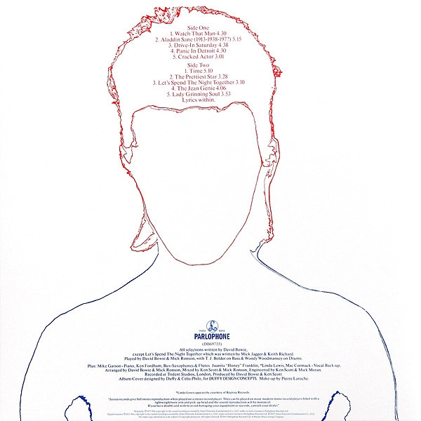 Vinyl Record David Bowie - Aladdin Sane - LP - img.1