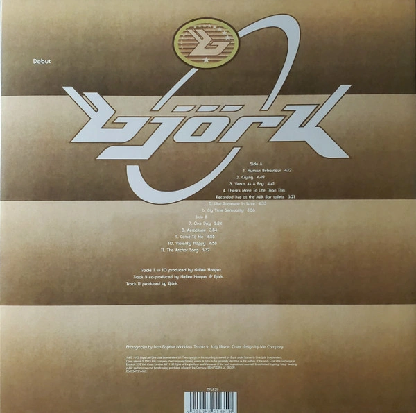 Vinyl Record Bjork – Debut - LP - img.1