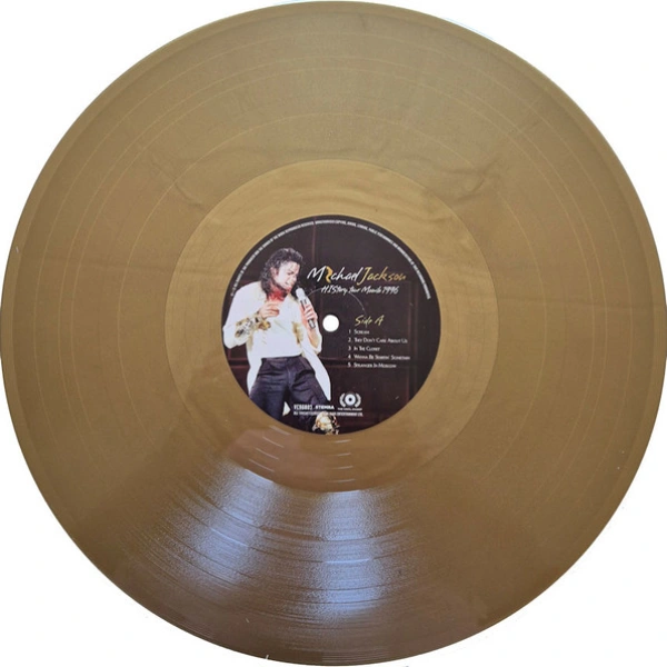 Vinyl Record Michael Jackson – HIStory Tour Manila 1996 (Unofficial Release, Gold) - 2LP - img.3