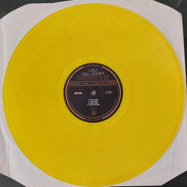 Vinyl Record Liam Gallagher - Knebworth 22 (Yellow) - 2LP - img.12
