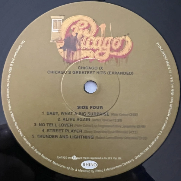 Vinyl Record Chicago – Chicago IX 50th Anniversary Expanded Greatest Hits - 2LP - img.7