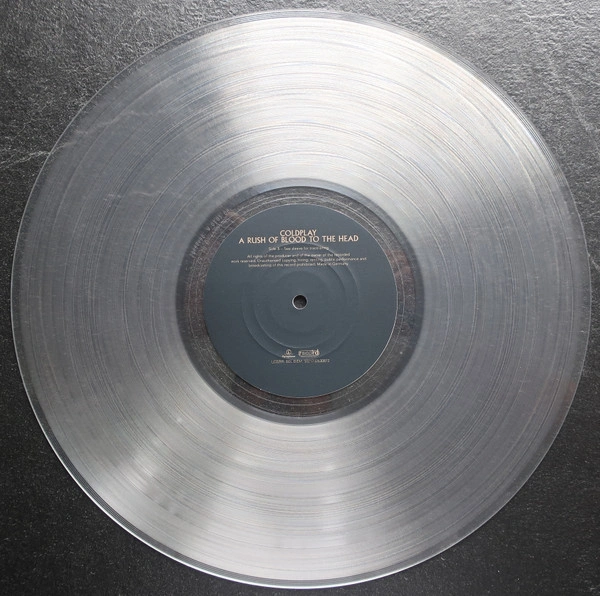 Vinyl Record Coldplay – A Rush Of Blood To The Head (Clear Eco) LP - img.6
