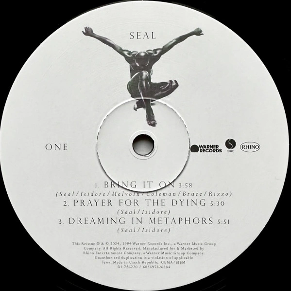 Vinyl Record Seal – Seal 2LP - img.2