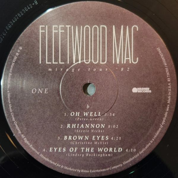 Vinyl Record Fleetwood Mac – Mirage Tour 82 (Black Limited) - 3LP - img.7