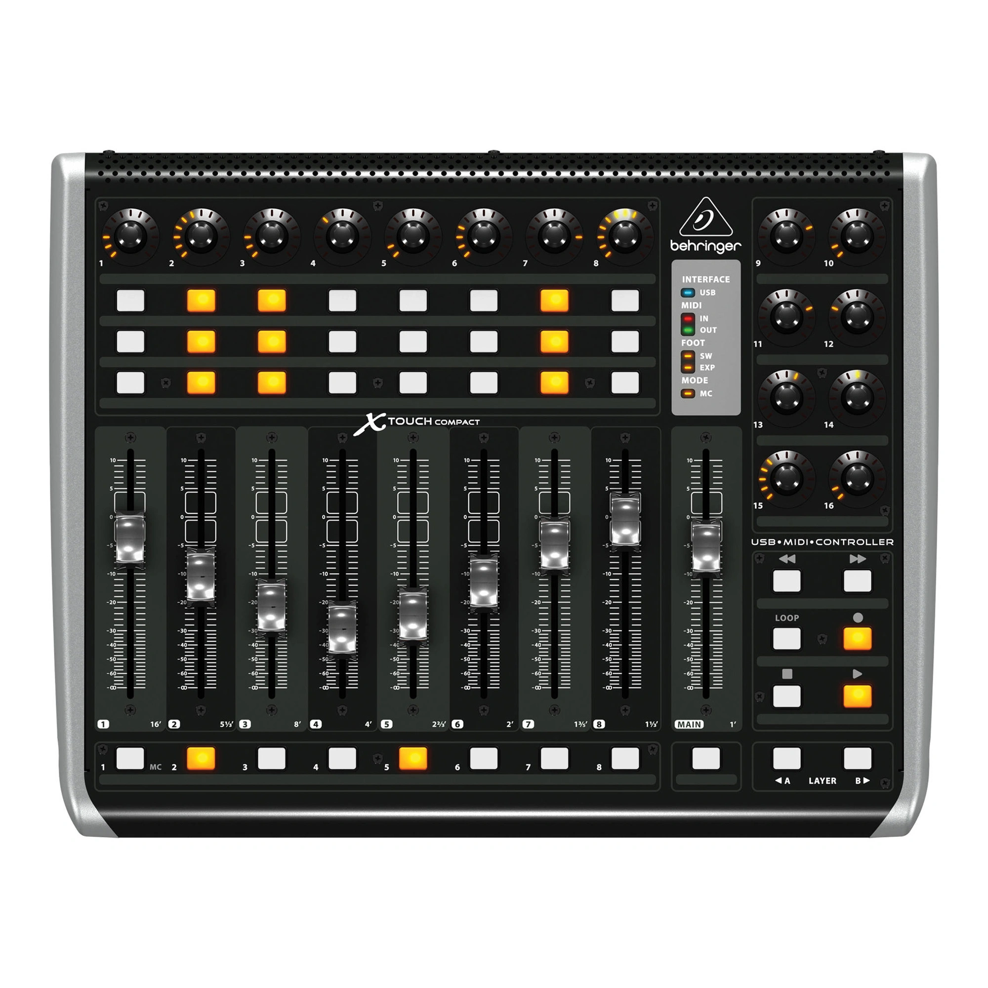 X Touch Compact Buy midi controller Behringer X-Touch Compact Black in Dubai, Price ...
