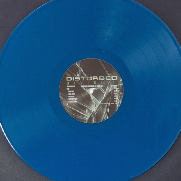 Vinyl Record Disturbed – Divisive (Limited Edition, Blue Translucent) LP - img.5