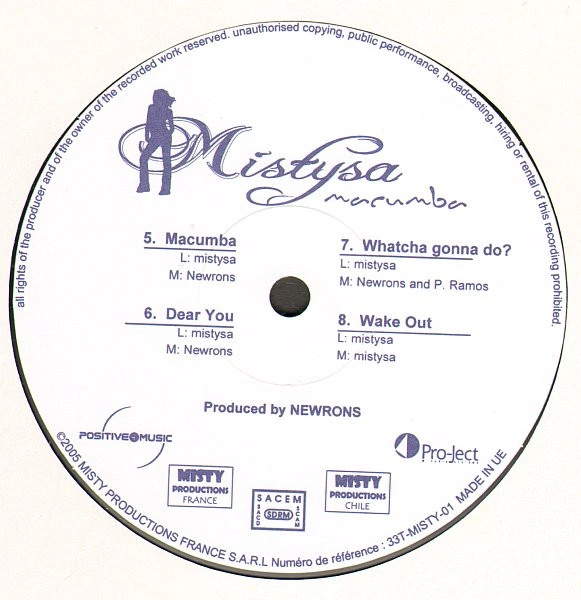 Vinyl Record Pro-Ject Mistysa Macumba LP - img.3