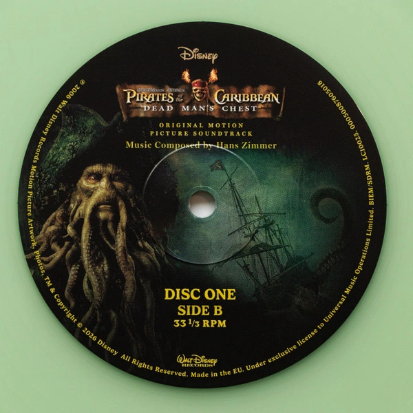 Vinyl Record Hans Zimmer – Pirates Of The Caribbean: Dead Man's Chest - 2LP - img.6