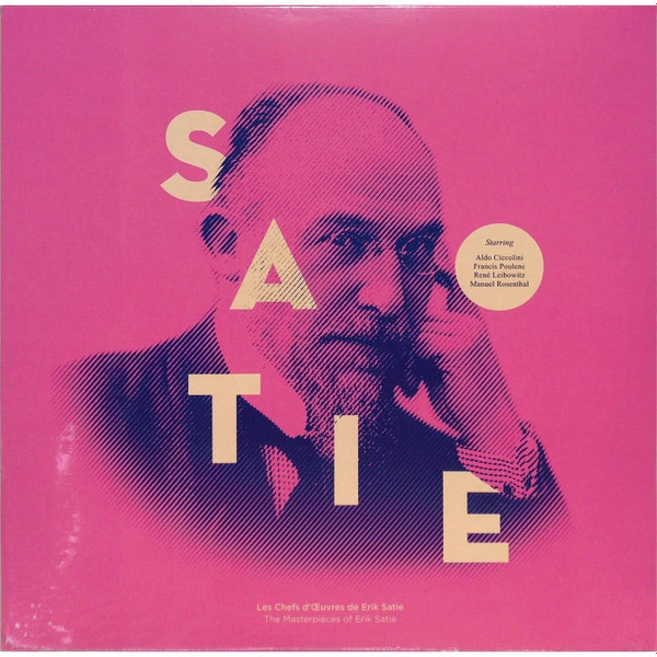 Vinyl Record Erik Satie – The Masterpieces Of Erik Satie LP - img.0
