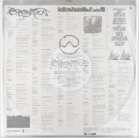 Vinyl Record Lady Gaga – Chromatica Milky Clear LP - img.1