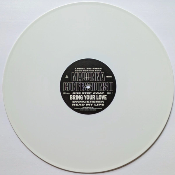 Vinyl Record Madonna - Confessions II (White) LP - img.6