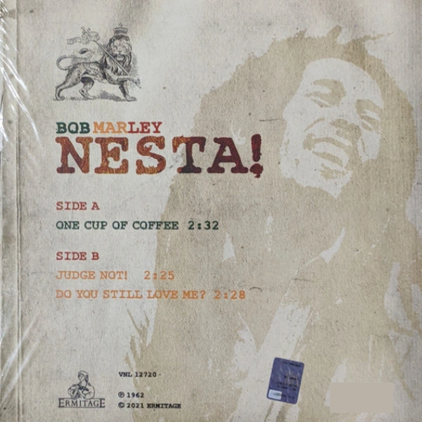 Vinyl Record Bob Marley - Nesta! (Maxi Single Vinile Arancione Rsd 2021) LP - img.1