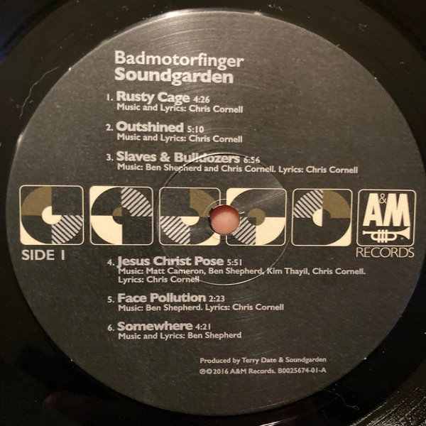 Vinyl Record Soundgarden - Badmotorfinger LP - img.2
